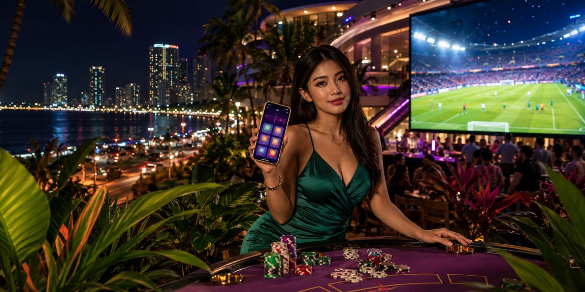 Peminat bola sepak Malaysia membuat pertaruhan sukan di Pulau Pinang melalui re005